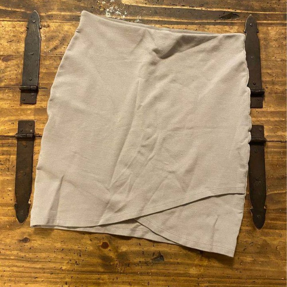 Aritzia Cross Front Skirt